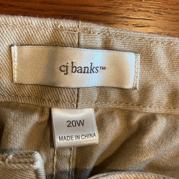 CJBanks tan jeans, 20 womens - Picture 3 of 4